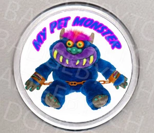 MY PET MONSTER round drinks COASTER - RETRO CLASSIC! - Picture 1 of 2