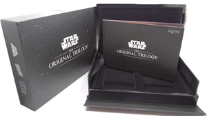 2025 Agoro Star Wars La Trilogia Originale Trading Monete Scatola Vuota e Libretto - Foto 1 di 2
