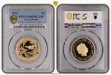 2012 HANDOVER TO RIO £2 GOLD PROOF TWO POUNDS -PCGS PR69 DCAM ONLY 1 HIGHER