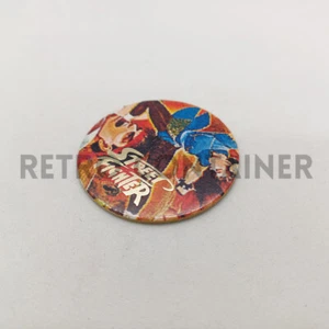 Vintage Waddingtons POG POGS WPF 1994 Caps - Street Fighter Capcom - Imagen 1 de 1
