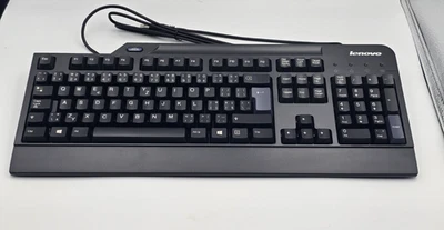 Lenovo KUS0866 USB Smart Card Full-Size Wired Keyboard – New (Box Damaged) - Image 1 of 4