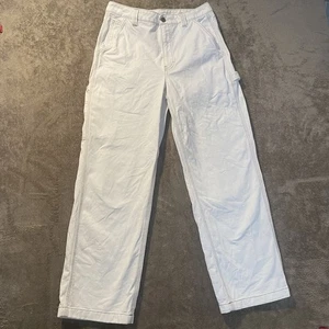 Pantalones de mezclilla Aritzia TNA para mujer 8 crema carpintero Greenwich tiro alto marfil - Imagen 1 de 11