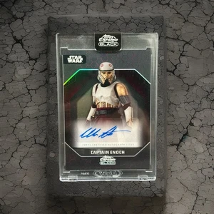 2024 Topps Chrome Black Star Wars #ADS-WC Wes Chatham as Captain Enoch Autogramm - Bild 1 von 3