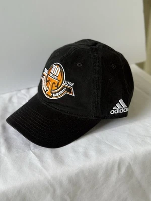 Tennessee Volunteers Black One Size Adjustable Slouch Hat By adidas - Image 1 of 3