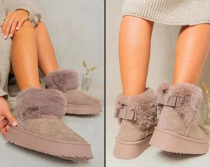 Stivali da neve iKrush con polsino slip on tacco basso lunghezza regolare regular - Foto 1 di 4