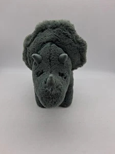 Juguete de peluche suave Jellycat Fósil Triceratops Dinosaurio Verde 15" - Imagen 1 de 8
