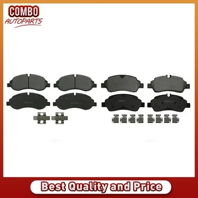 Juego de pastillas de freno de disco delanteras traseras para Ford Transit-150 2015-2018 Foto 1 de 4