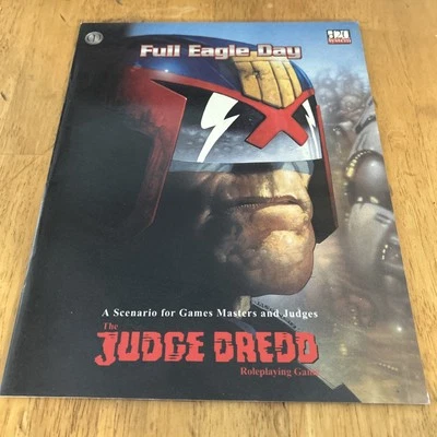 JUDGE DREDD rpg The Rookies Guide to the Justice Department d20 system PB new - Image 1 of 2