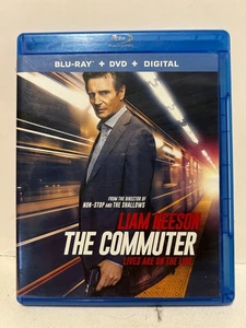 THE COMMUTER (BLU-RAY MOVIE 2018) BLU-RAY ONLY - Imagen 1 de 3