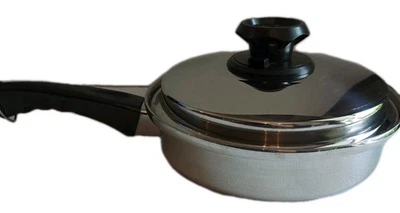 Lustre Craft 5 слоев многоядерный T304 9 дюймов сковорода пароварка с 3 яйцами браконьер - Изображение 1 из 4