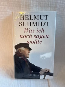 Helmut Schmidt - Was ich noch sagen wollte - 2015 - Buch - Neu&in Folie - Bild 1 von 2