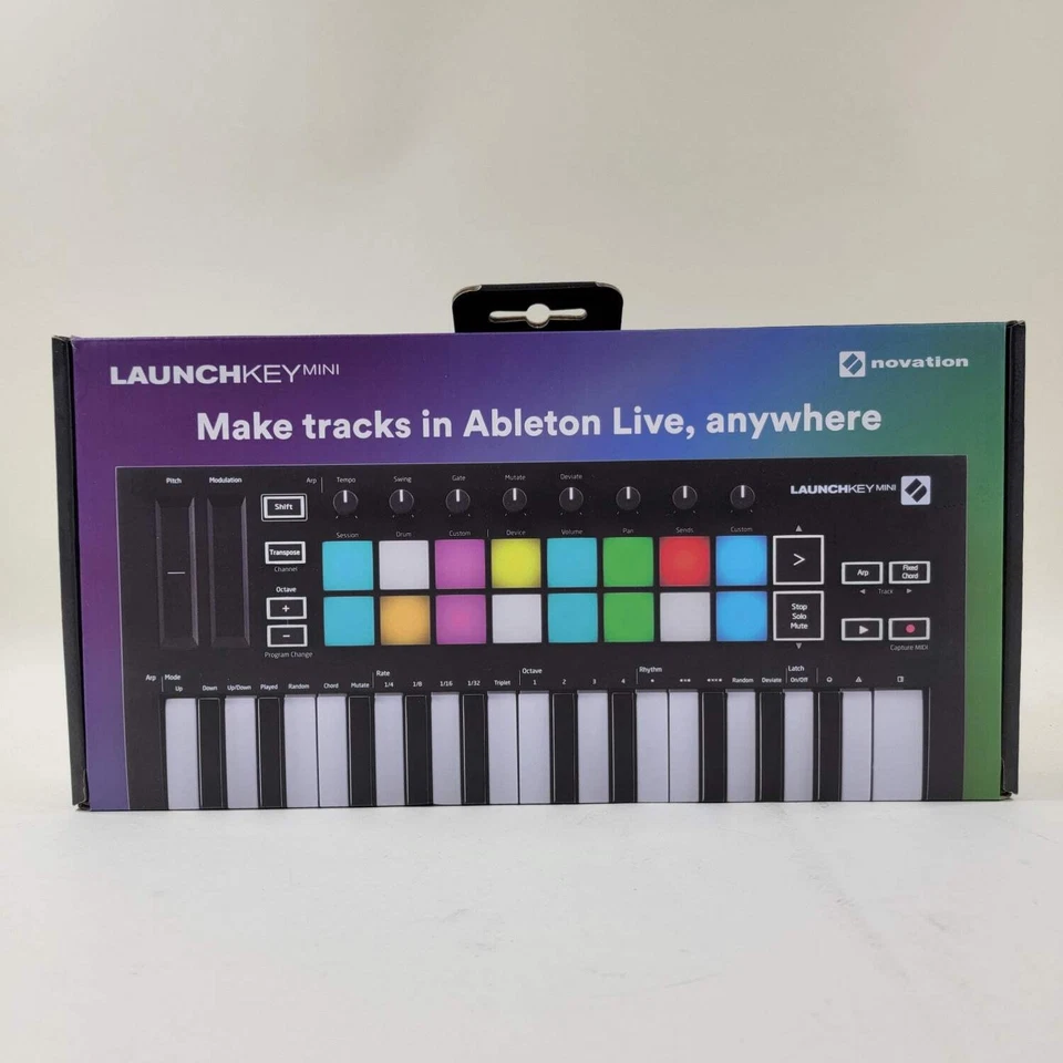 New Novation Launchkey Mini MK3 16-Channel MIDI Keyboard Controller - Image 1 of 4