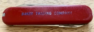 Baker Trading Co Victorinox Switzerland Rostfrei Folding Pocket Knife & Scissors - Picture 1 of 3