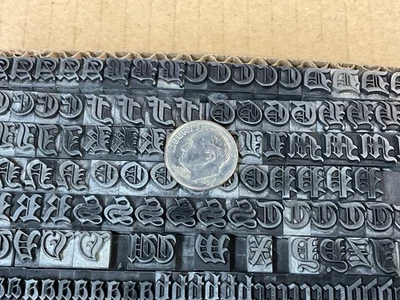 24 Pt Cloister Bold / ATF 98 / Letterpress Font - Image 1 of 4