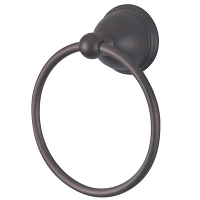 BA3964ORB Restoration Towel Ring, 6-Inch, Oil Rubbed Bronze Finish, Durable - Image 1 of 2