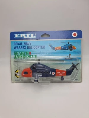 Helicóptero Ertl Royal Navy Wessex Búsqueda y Rescate 1:64 Modelo Die Cast Nuevo Foto 1 de 4