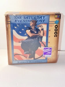 Rompecabezas Saturday Evening Post “Rosie The Riveter” Norman Rockwell 1000 PC - ¡¡NUEVO!!! - Imagen 1 de 3