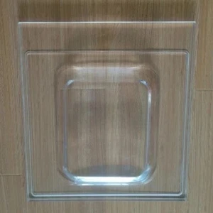 Cubierta selladora de tapa de acrílico para máquina de envasado de sellado al vacío NUEVA DZ-400 488 * 538  - Imagen 1 de 4