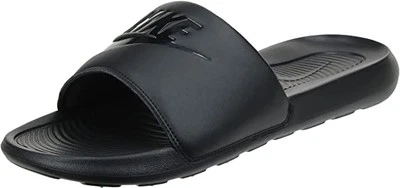Nike Victori One Slide masculino preto/preto-preto (CN9675 003) - Imagem 1 de 4