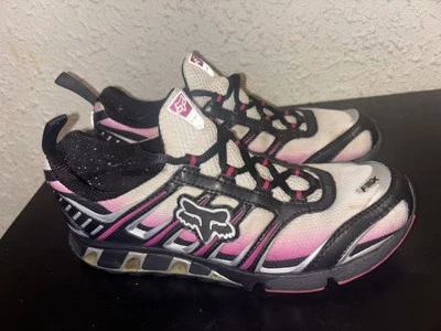 Rare Fox Racing Running Shoes Excellent Condition Size 7 Pink - Image 1 of 4