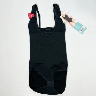 Body Assets By Spanx Shapewear para mujer pequeño negro modelador busto abierto Foto 1 de 4