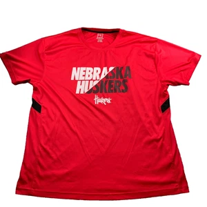 ProEdge Nebraska Huskers T-Shirt XXL Men's Red Football Sportswear S3 - Picture 1 of 9