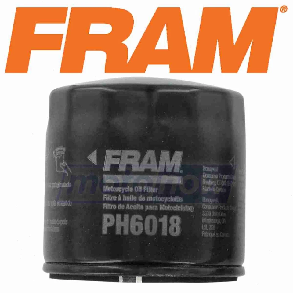 Fram Oil Filter for 1992-2014 Suzuki GSX-R600 - Engine Oil Filters  qb Foto 1 de 4