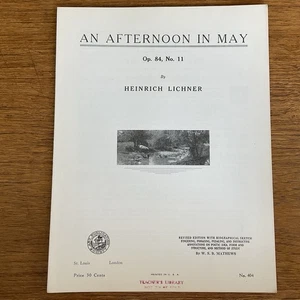 Afternoon~May~Lichner~1911~Progressive 400 Series~#404~Art Publication Society - Picture 1 of 4