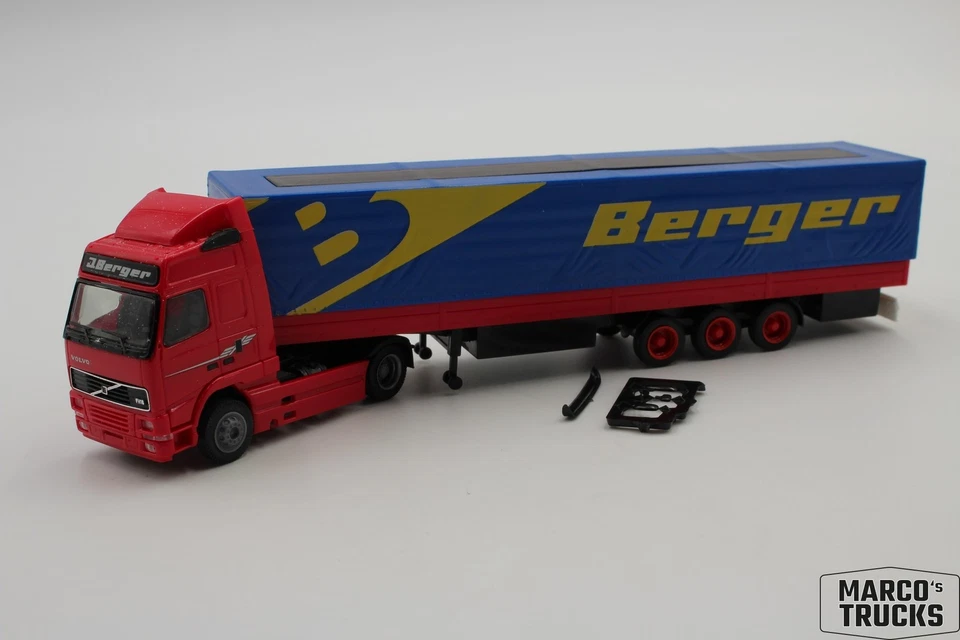 Albedo Volvo FH16 GL semitrailer truck "J. Berger" 1:87 /AL1606 - Image 1 of 1