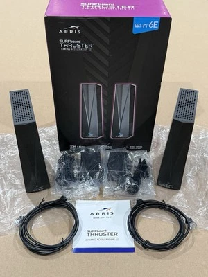 ARRIS Surfboard Thruster Wi-Fi 6E Gaming Acceleration W6B 6GHz Band - Image 1 of 4