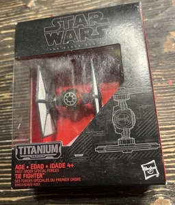 Star Wars The Black Series Titanium FIRST ORDER SPECIAL FORCES TIE FIGHTER #04 - Picture 1 of 7