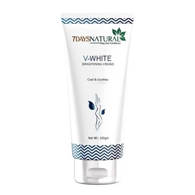 7 DAYS FEEL OF NATURE 7 DAYS Intimate V-White Vagi Care Brightening Cream for Women 100g