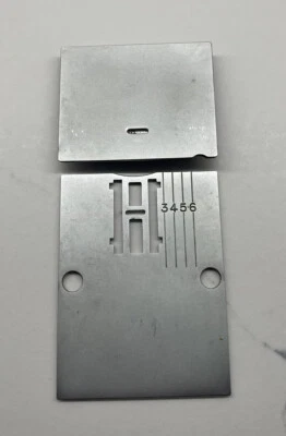 Needle plate and Slide Plate for elna lotus zz/lotus sp sewing machine - Image 1 of 3