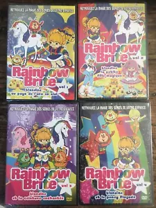 RAINBOW BRITE … VOLUME 1,2,3 et 4 … Version Française … Lot 4 DVD - Imagen 1 de 3
