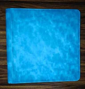 12 Pocket Toploader Binder 384 Slots Side Loader zipper RED BLACK BLUE & PURPLE - Picture 1 of 14