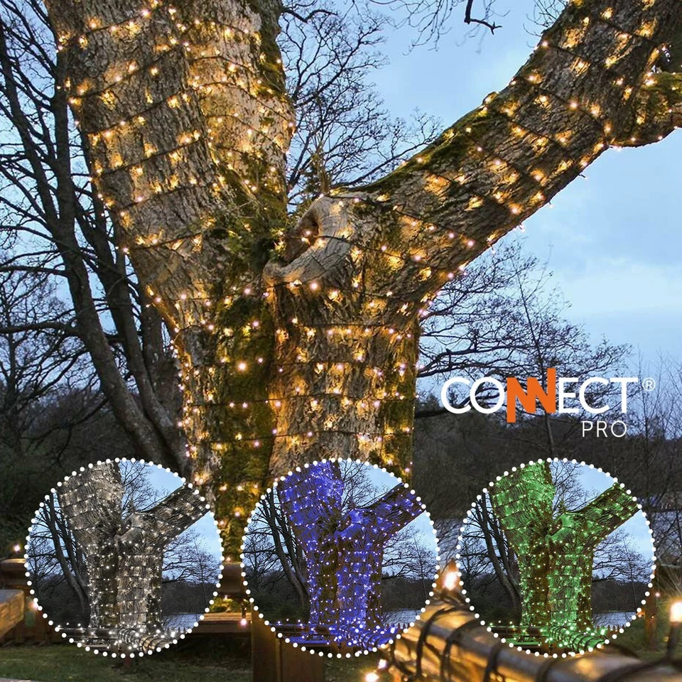 ConnectPro® Connectable LED Fairy String IP65 Outdoor Commercial Rubber Lights - Image 1 of 2