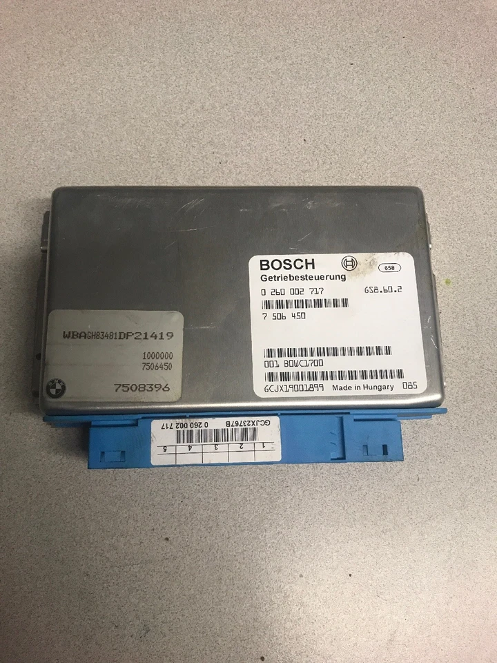 BMW 740i E39 2001 computadora de transmisión TCM 7 506 450/0 260 002 717 Foto 1 de 4