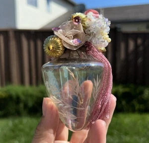 Colección Katherine’s Adorno de Navidad Vidrio Grabado Soplado Cono Transparente Vintage - Imagen 1 de 19