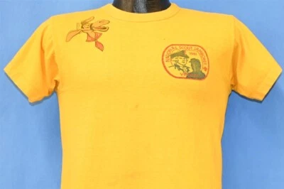 Camiseta De Colección Años 80 BSA NATIONAL BOY SCOUT JAMBOREE 1981 CAMPEÓN PEDRO BURRO S Foto 1 de 4