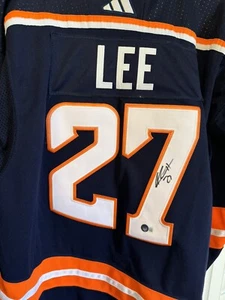 Anders Lee signiertes New York Islanders Trikot signiert Beckett BAS COA - Bild 1 von 6