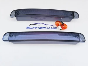 NEGRO intermitente lentes intermitentes Porsche 944 S S2 Turbo Cabriolet 1987-1991 - Imagen 1 de 4