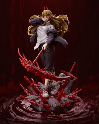 Power Chainsaw man Modello in Resina da assemblare e dipingere Action Figure - Immagine 1 di 4
