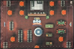 Heroclix Casino Playmat -ROC 2016 South Carolina Champion- Neoprene Premium Map - Picture 1 of 2