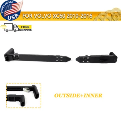 Pair Inner+Outside Front Headlight Anchor Plug For Volvo XC60 2010-2016 Black Foto 1 de 4