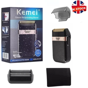 Kemei KM-2024 Electric Shaver Trimmer Rechargeable Mens Portable Shaver Razor - Picture 1 of 17