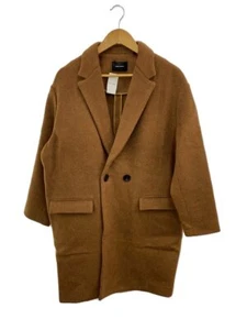 Isabel Marant Chesterfield Coat Size: 34 Plain Brown Cashmere Virgin Wool - Picture 1 of 5