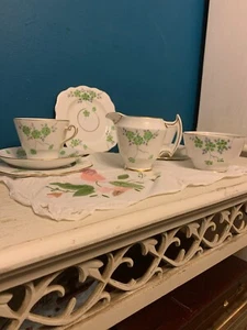 Hand Painted Tea Service Phoenix Pottery - Picture 1 of 8