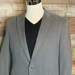 Neu ohne Etikett Banana Republic Herren Baumwollblazer maßgeschneiderte Passform Größe 42R grau Business - Bild 1 von 8