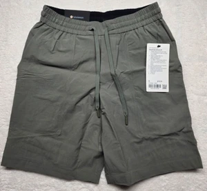 Lululemon Men's Bowline Short 8" Stretch Ripstop Size Small S Grey Sage GRSG - Picture 1 of 10