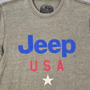 CAMISA JEEP LUCKY BRAND EE. UU. PARA HOMBRE GRIS MEDIO VINTAGE 4X4 COLA FCA TODOTERRENO NUEVA CON ETIQUETAS - Imagen 1 de 13